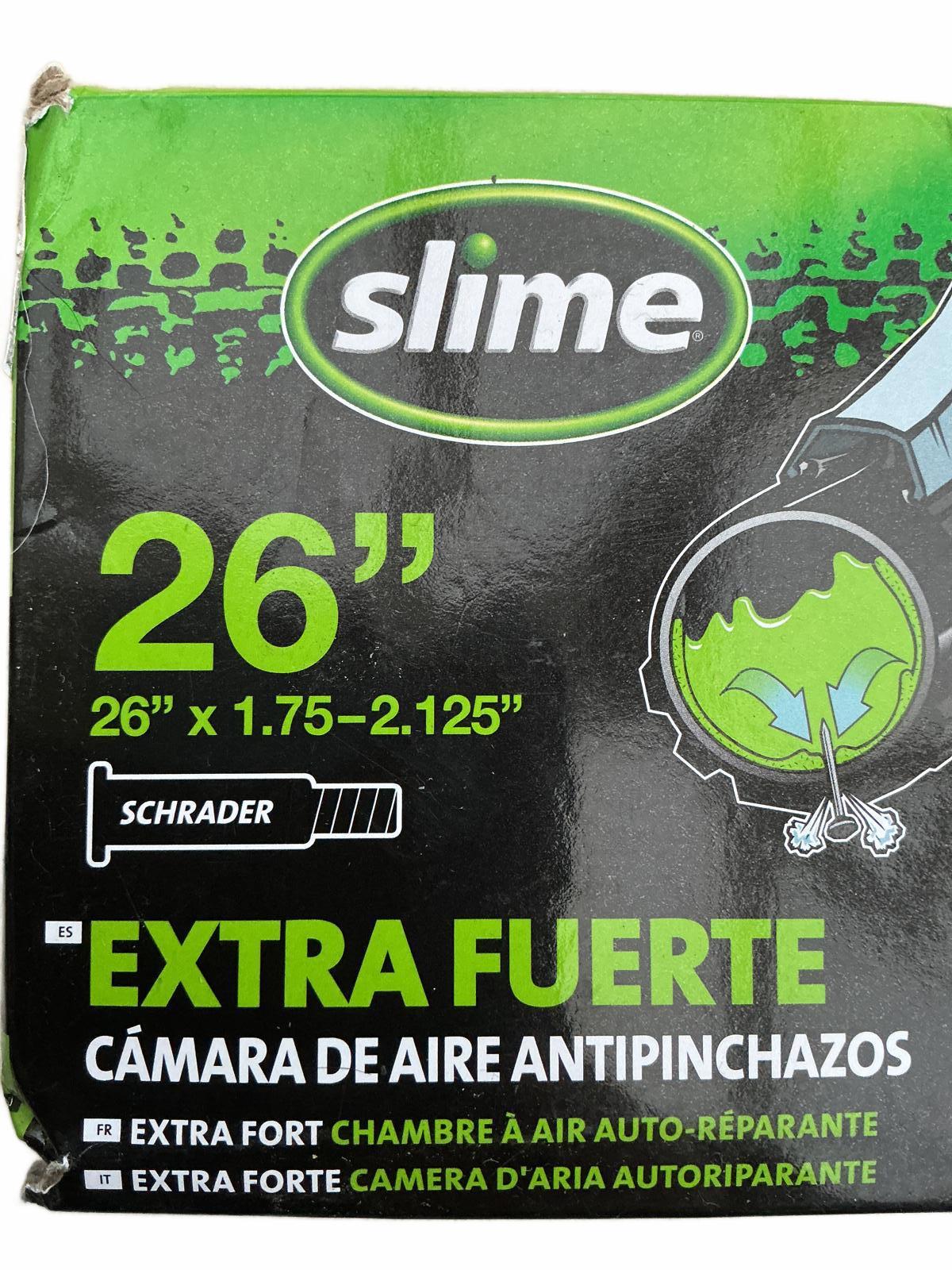 Continental ContiTube Race 28 (700C) Supersonic & Slime 26" Extra Strong Tubes