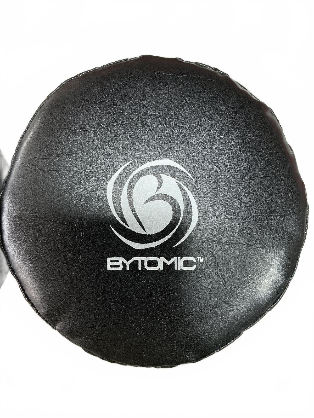 Bytomic Black Round Strike Pads Training Pads One Size Pair MMA Kickboxing