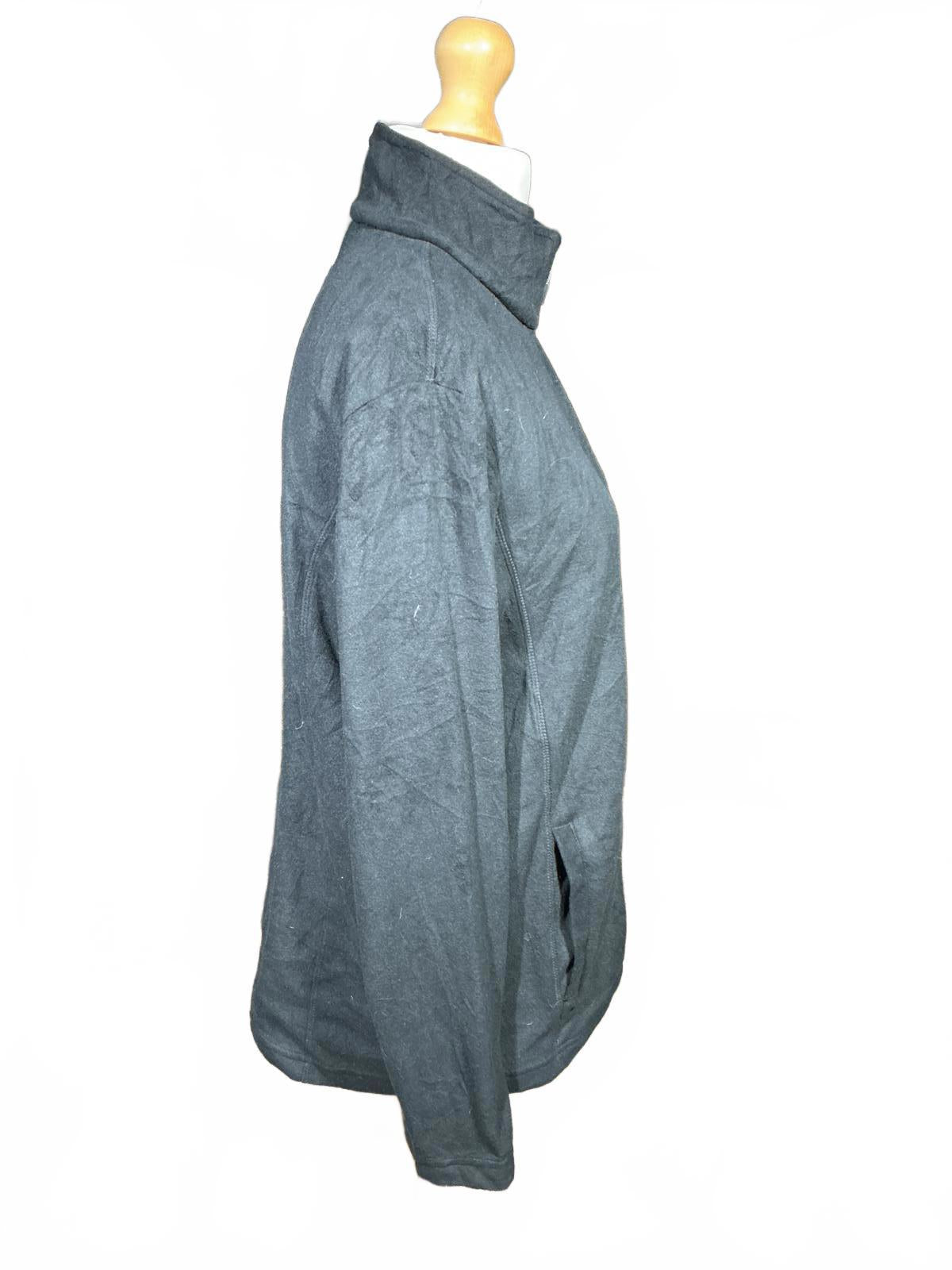 Grey Full Zip Women's Fleece Jacket