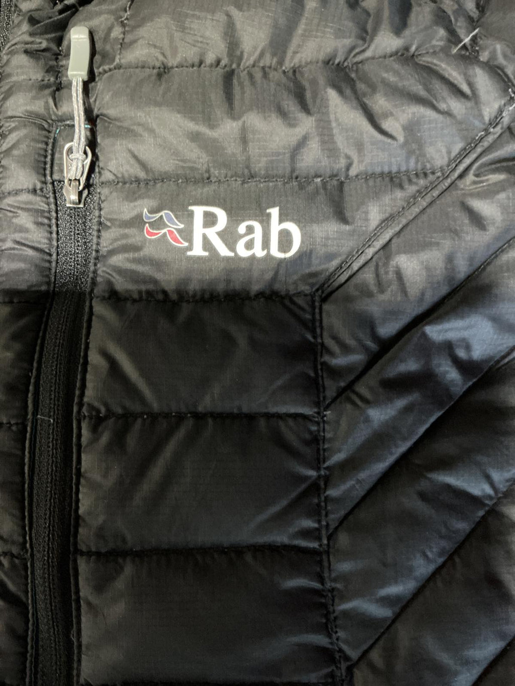 Rab Women's Black Puffer Jacket with Hood
