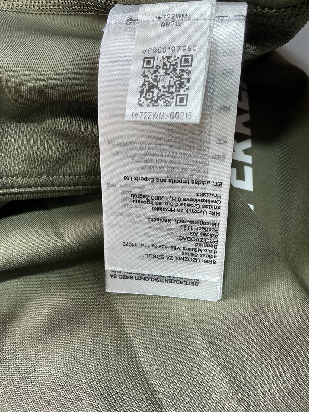 Adidas Terrex Women's Olive Green Activewear/Hiking Leggings Size Regular 12