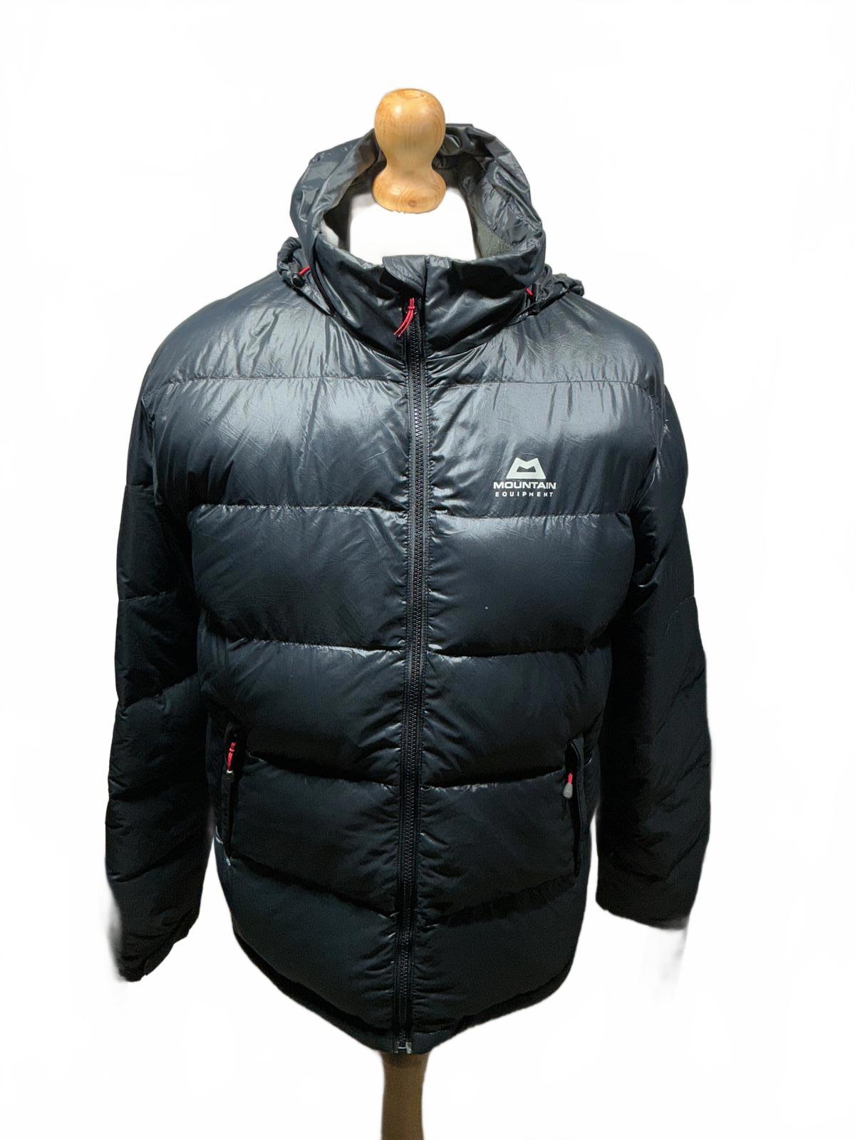 Mountain Equipment Men's Black Puffer Jacket with Hood