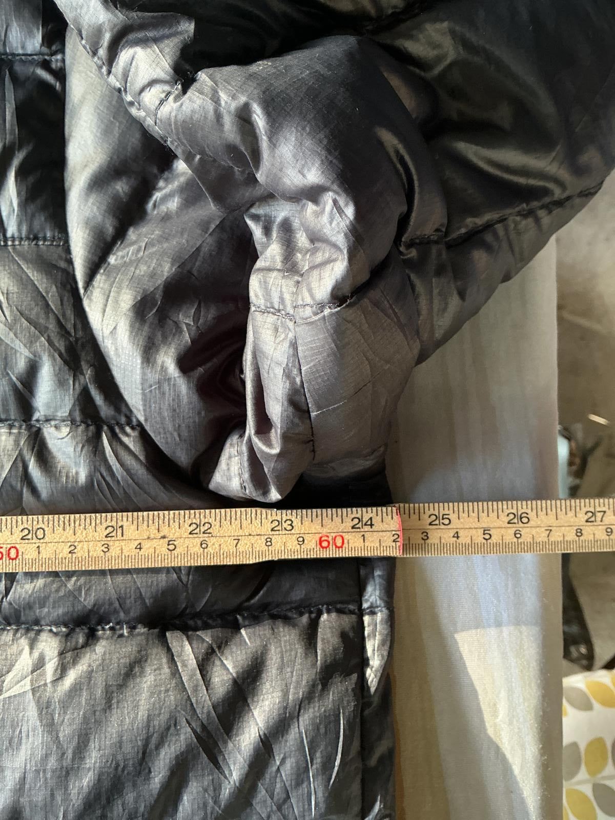 Men's ACG Black Puffer Jacket with Zip and High Collar