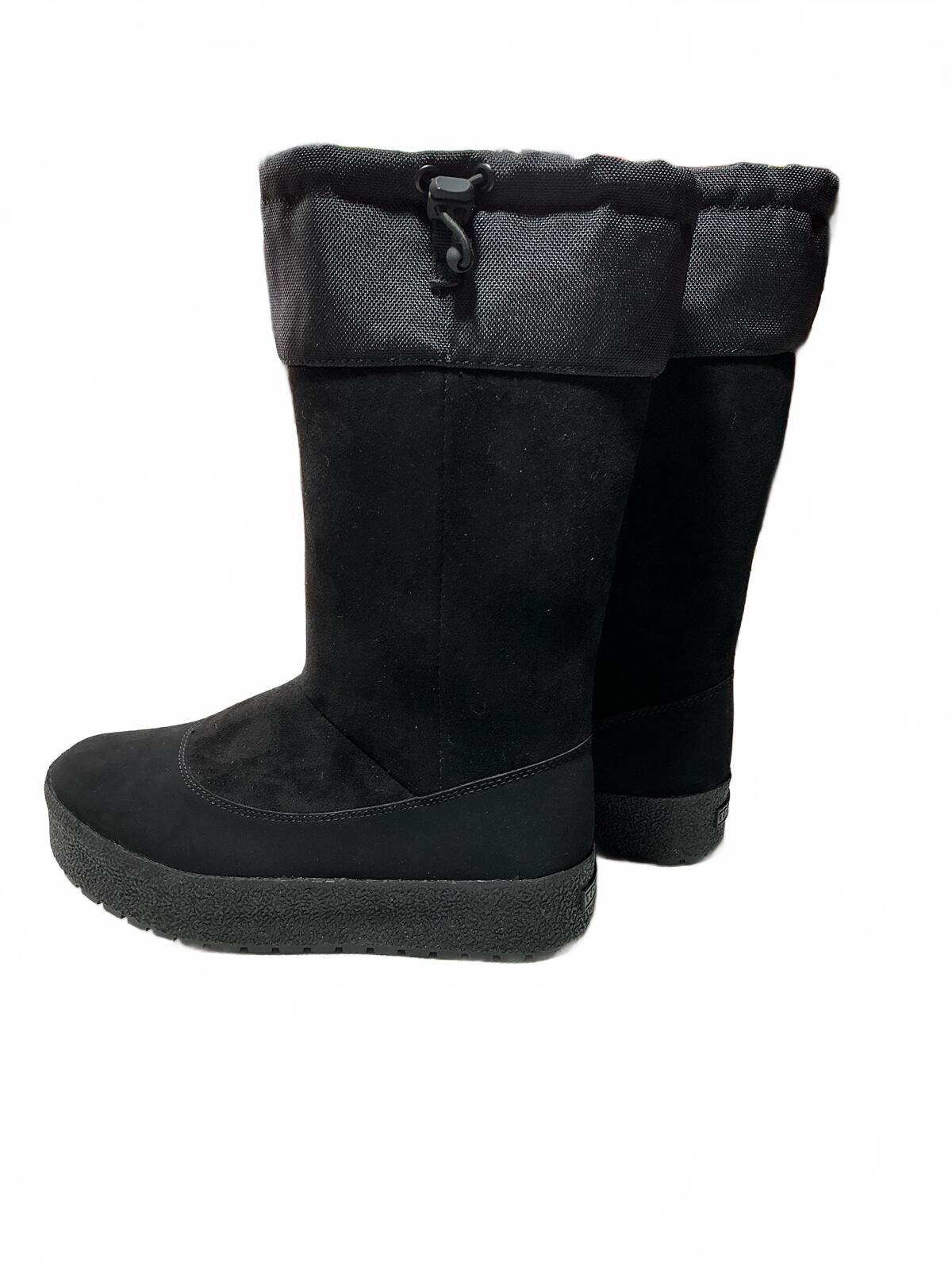 Tretorn Black Winter Boots/Wellies Size 7 Comfortable and Warm Footwear