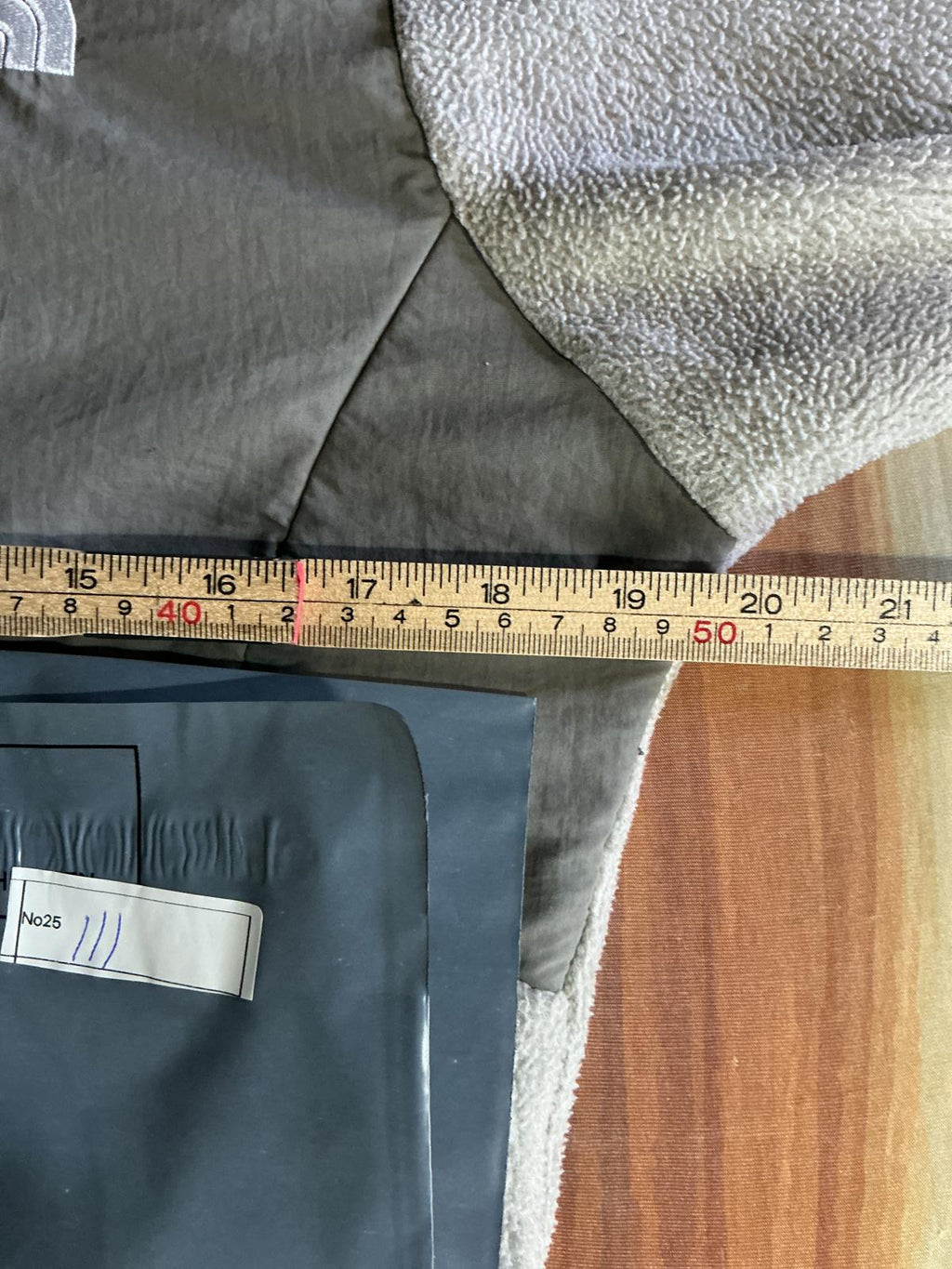 The North Face Ladies Grey Fleece Jacket
