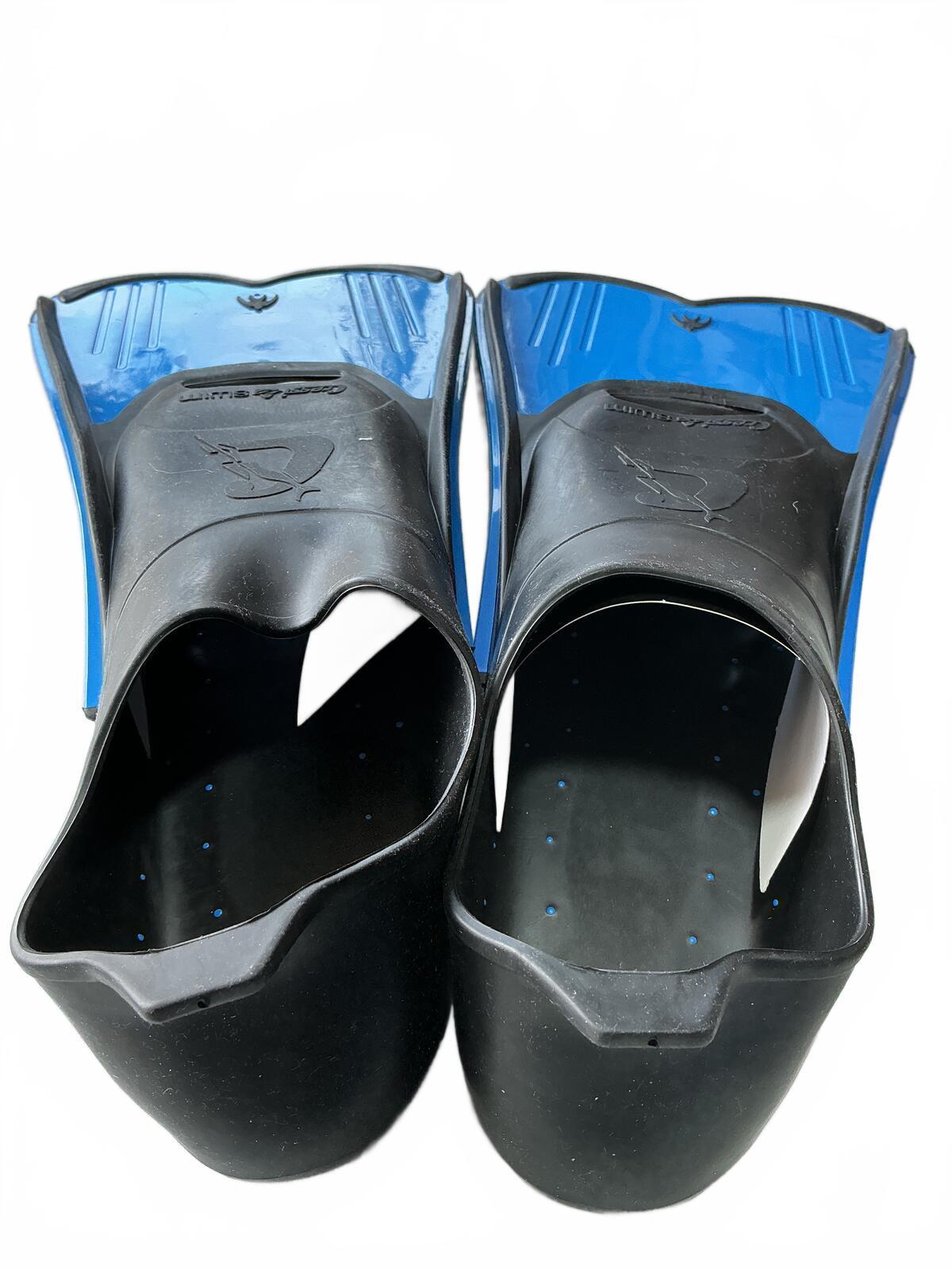 Cressi Rondine Light Diving Fins Size 45-46 UK 10-11 Blue Black
