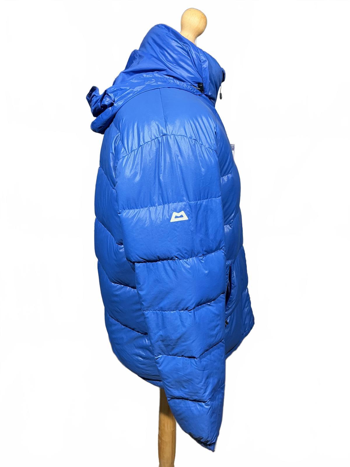 Mountain Equipment Blue Men's Puffer Jacket with Hood