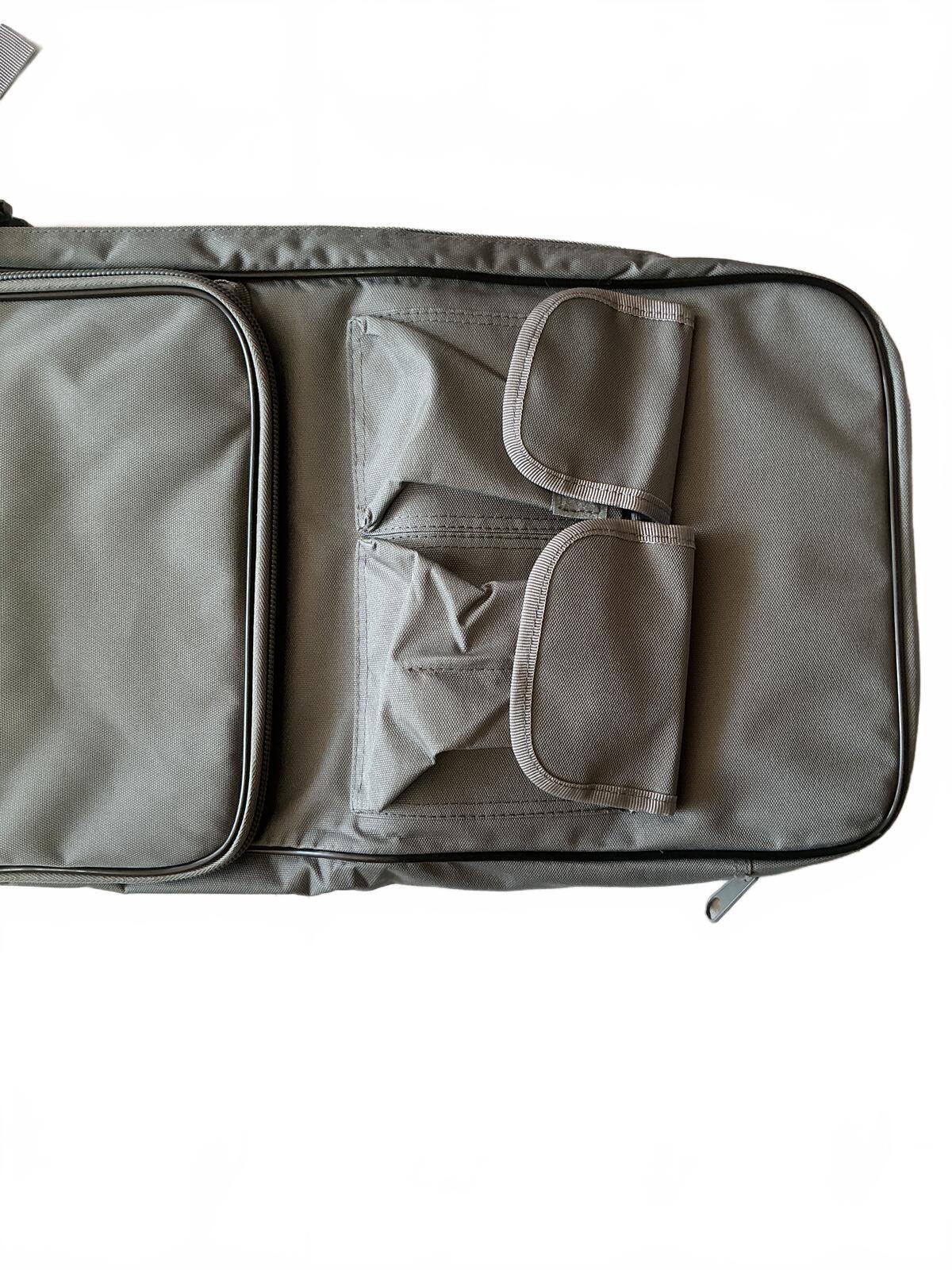 Generic Tactical Rifle Case Bag with Multiple Pockets and Adjustable Straps