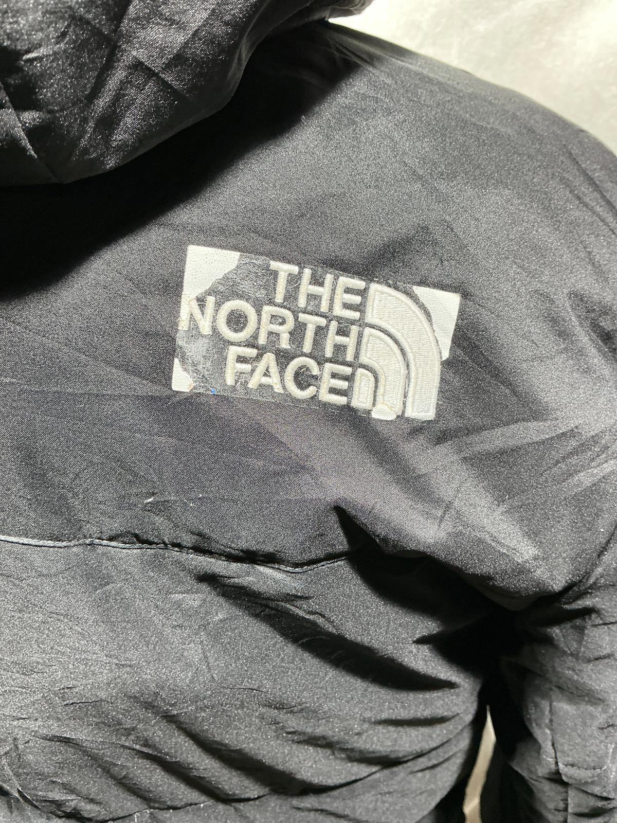 The North Face Men's Black Puffer Jacket with Hood
