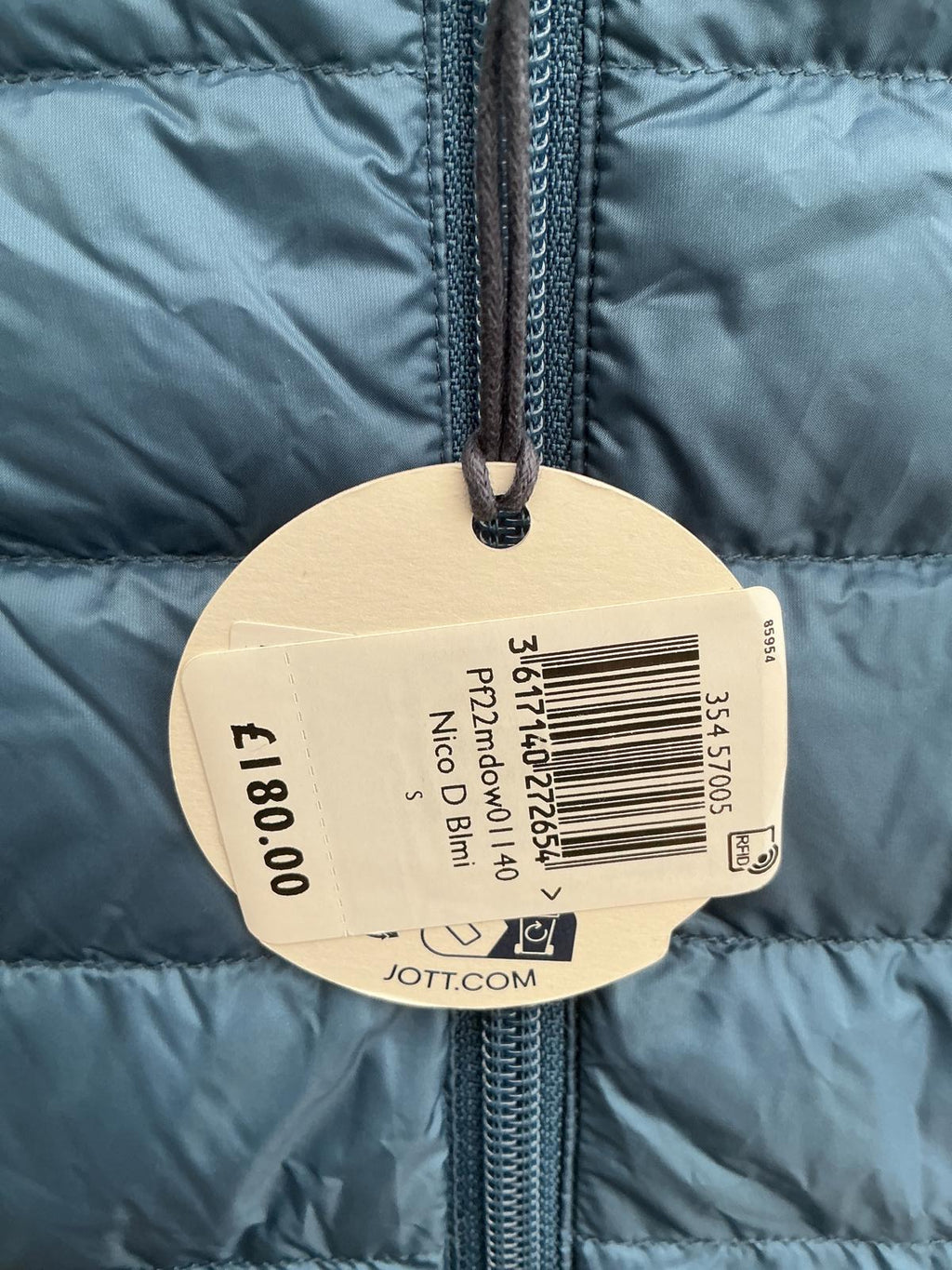 Jott Nico Microlight Packable Hooded Down Jacket Size Regular Small