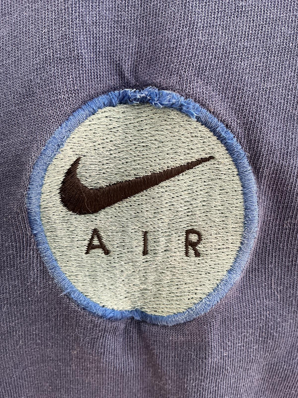 Vintage 90’s Nike Air Blue V-Neck T-Shirt Size Regular M