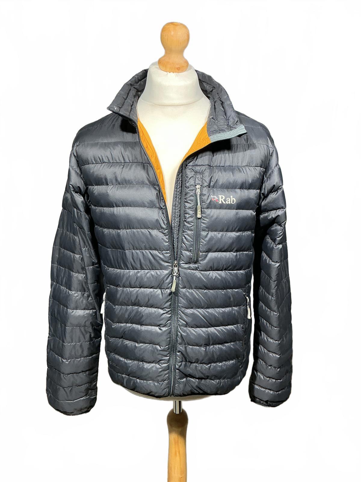Rab Men's Grey Puffer Jacket