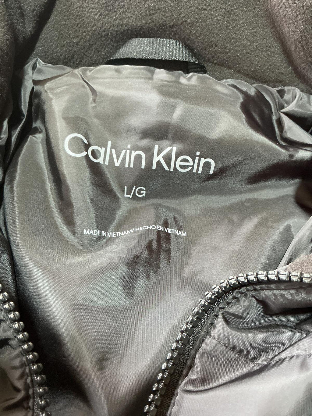 Calvin Klein Ladies Large Black 3in 1  Waterproof Hooded Jacket Outdoor Coat