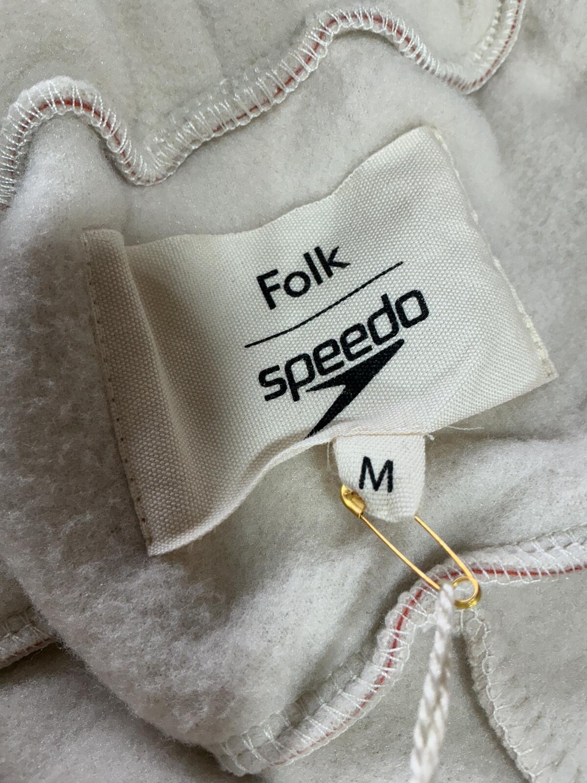 *NEW* Folk x Speedo Cream Colourblock Joggers Size M