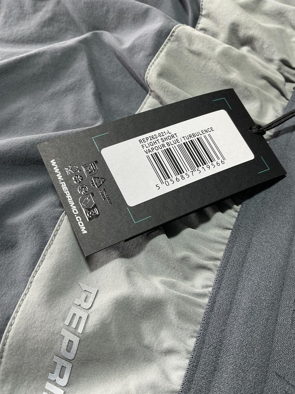 Reprimo Men's Grey Sports Shorts Flight Series Size Large Comfortable Athletic