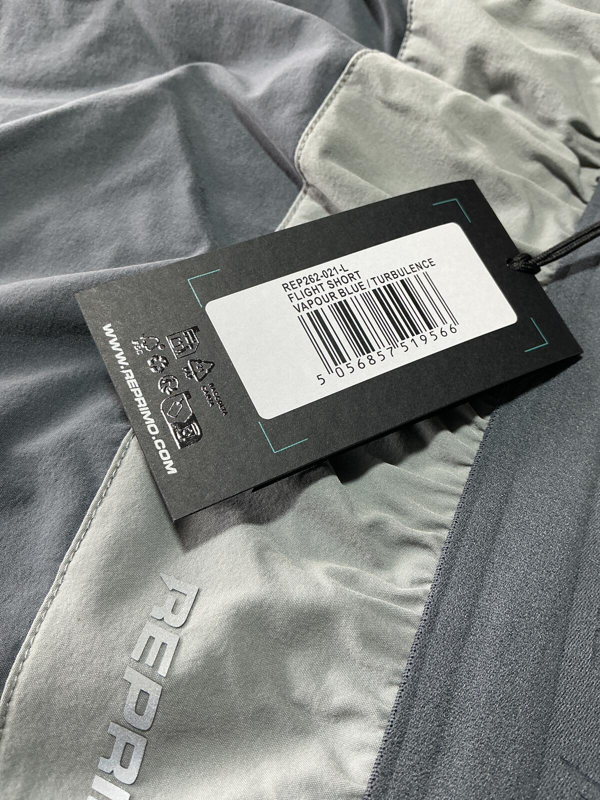 Reprimo Men's Grey Sports Shorts Flight Series Size Large Comfortable Athletic