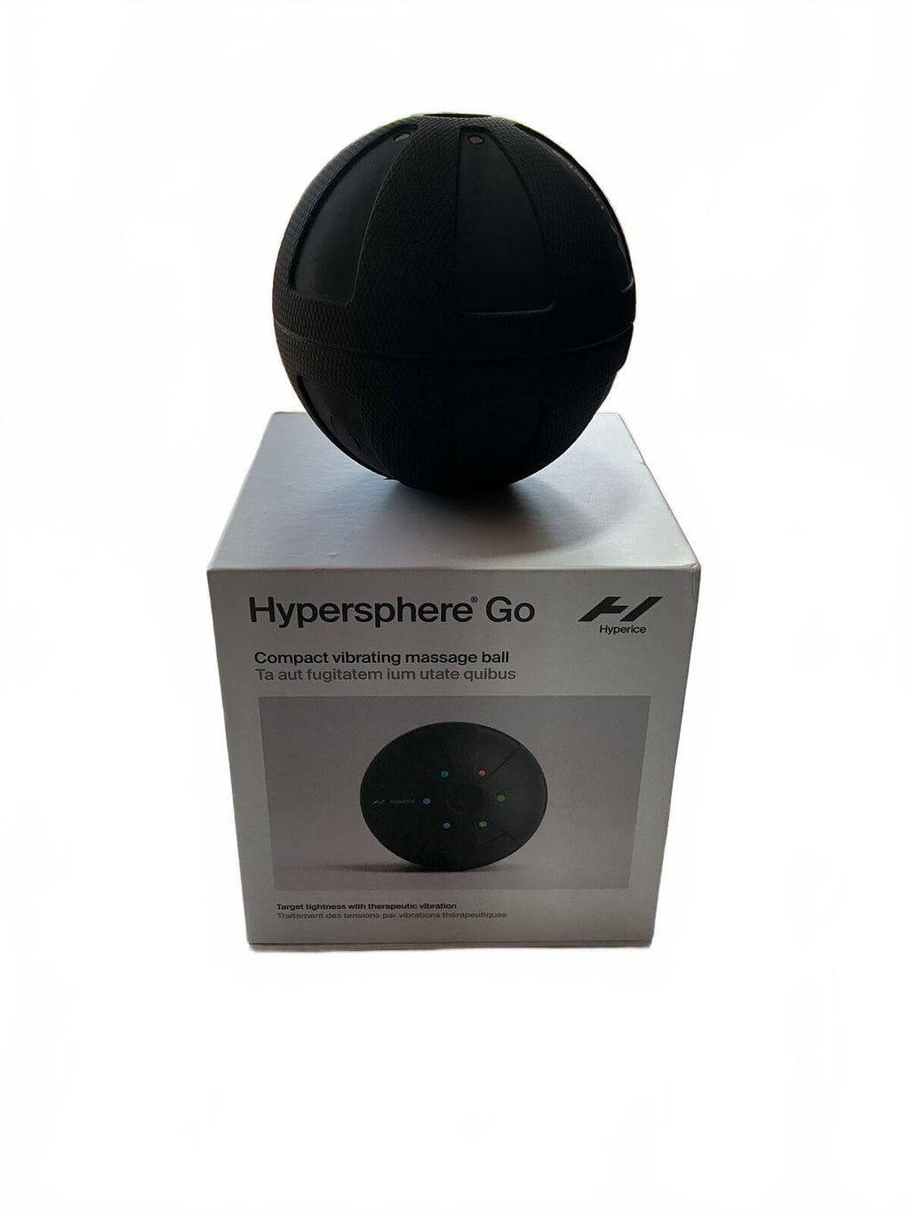 Hypersphere Go Compact Vibrating Massage Ball - Lightweight and Portable