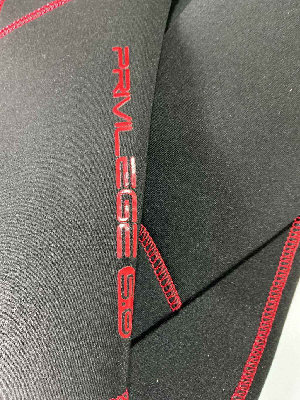 SEAC Privilege 5.0mm Wetsuit Set Hooded Jacket Size S Black Red Dive