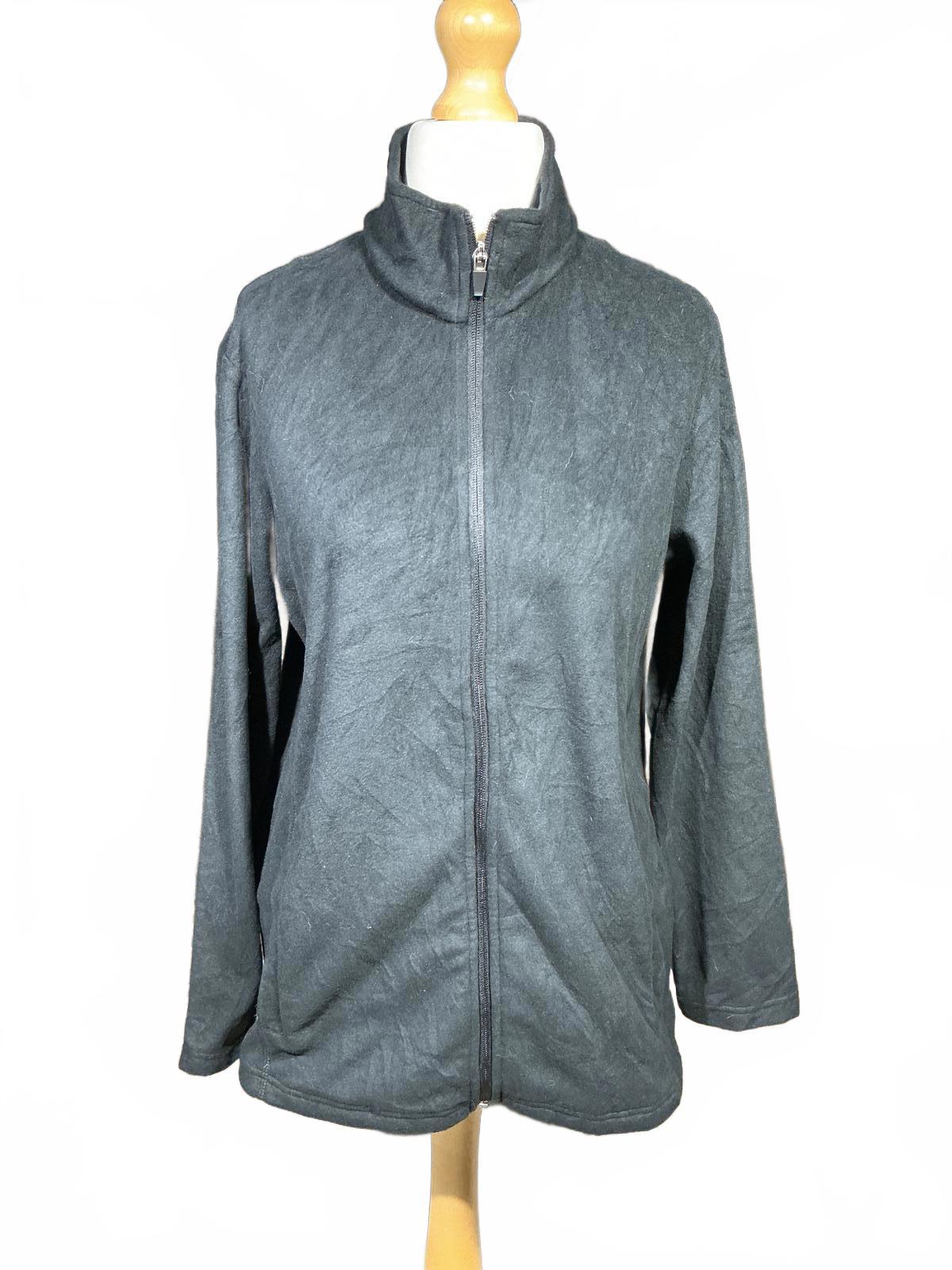 Grey Full Zip Women's Fleece Jacket