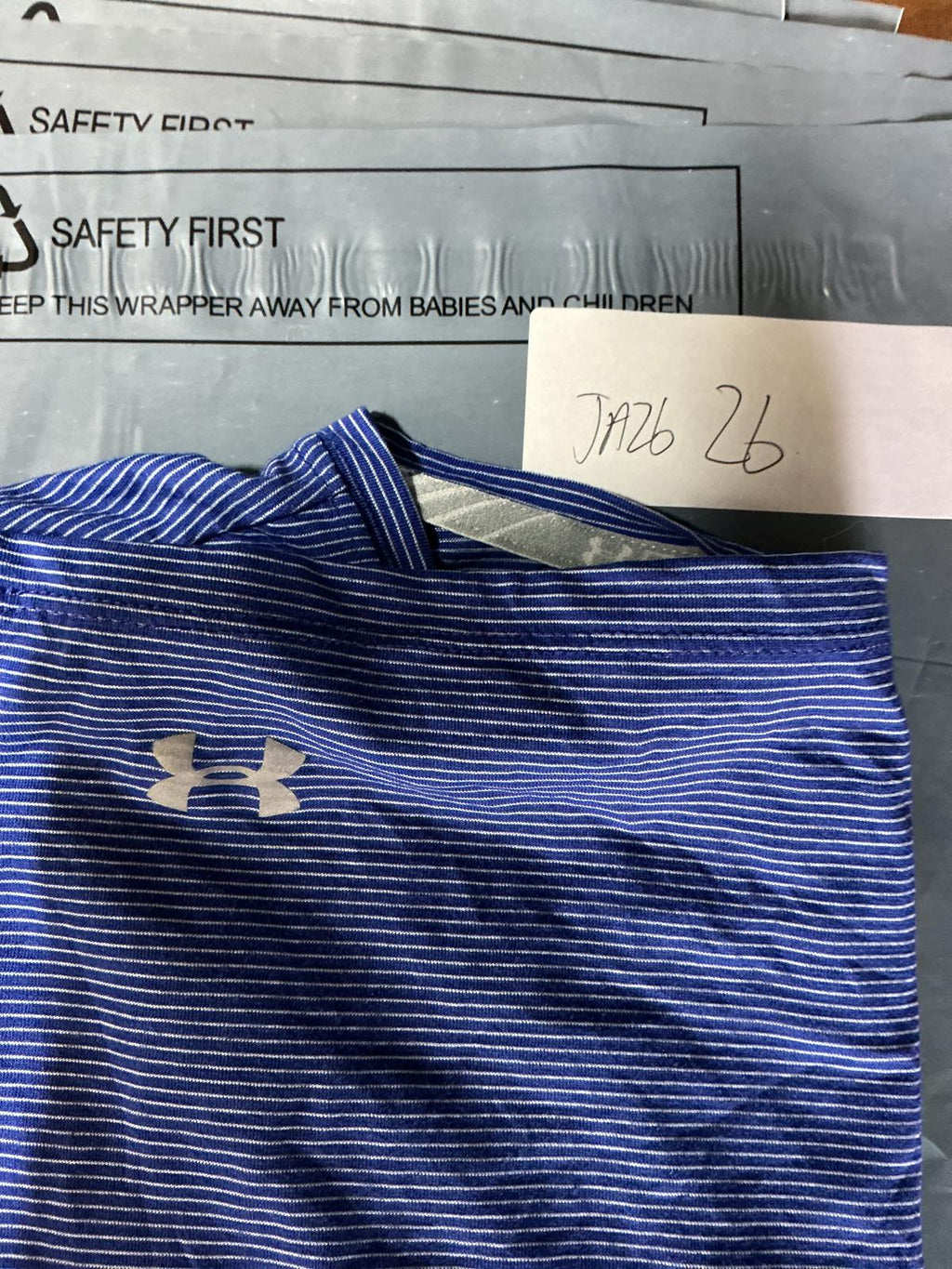 Under Armour Run Women's Blue Short Sleeve Activewear T-Shirt