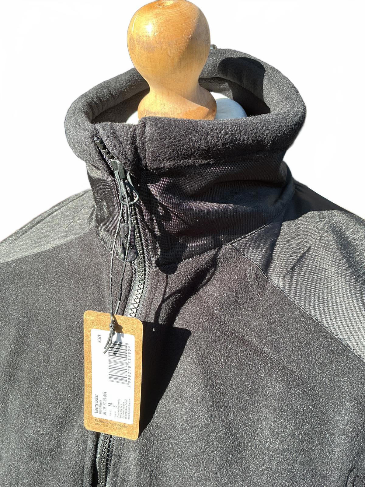 Helikon-Tex Liberty Tactical Fleece Jacket Size Regular M black Outdoor Military