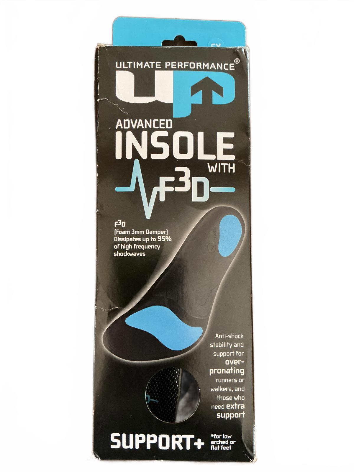 Ultimate Performance Advanced Insole with F3D Foam Damper Support+ Size UK 6-7