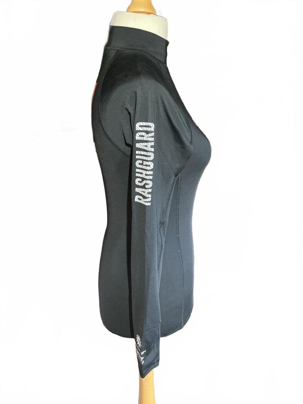 Cressi Women's Black Rashguard Dive Shirt Size L/4 Long Sleeve Swimwear