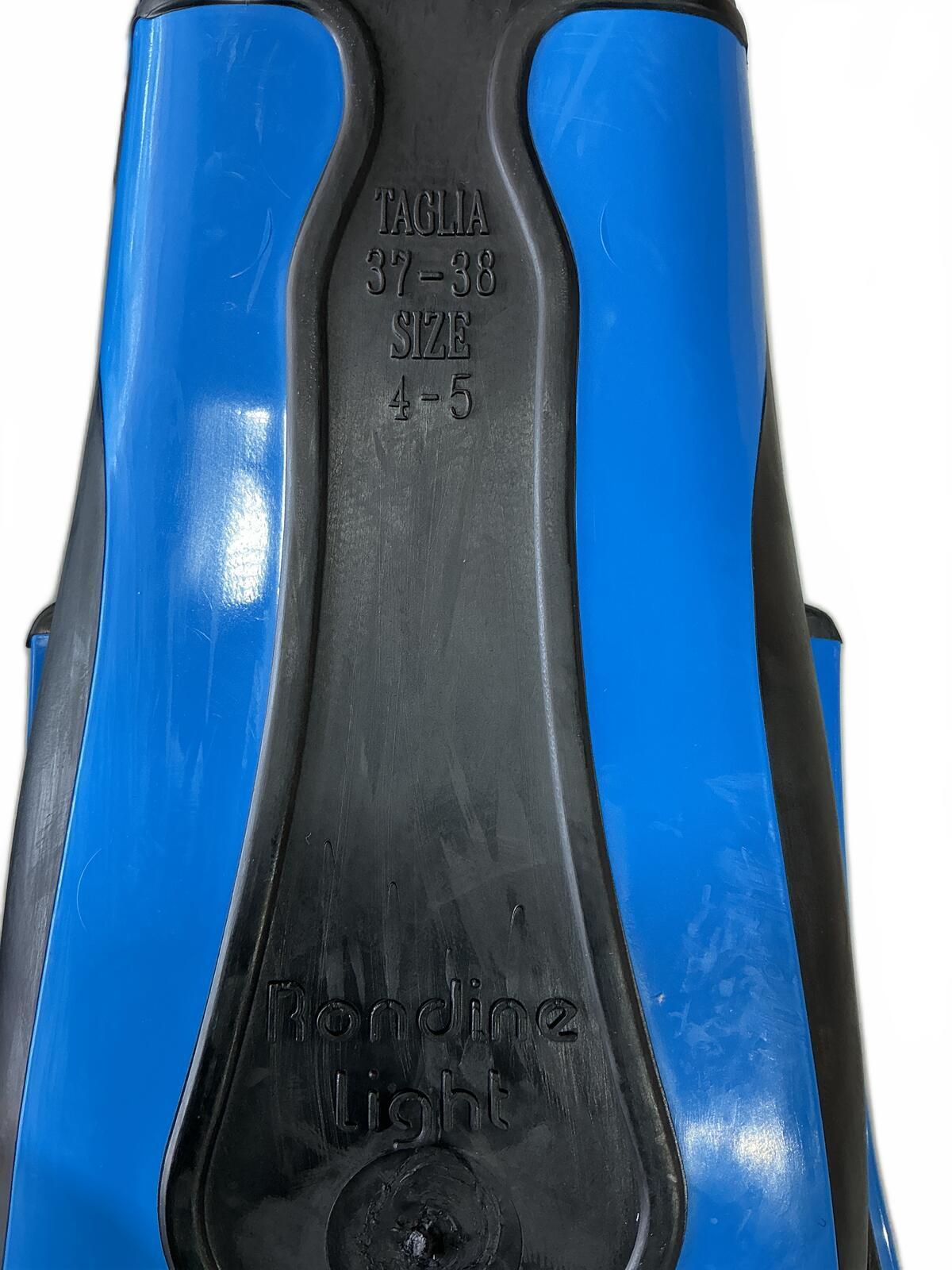 Cressi Light Blue Swimming Fins Size EU 37/38 UK 4/5 US 5/6 Swim Gear