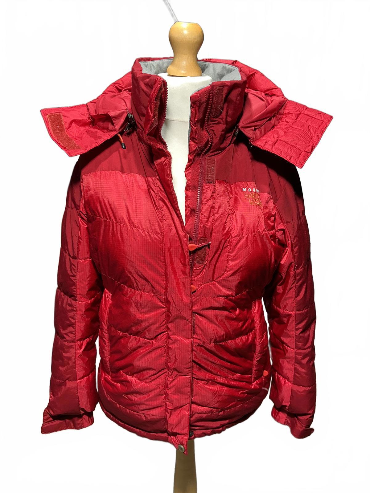 Mountain hardware Women's Red Puffer Jacket with Hood