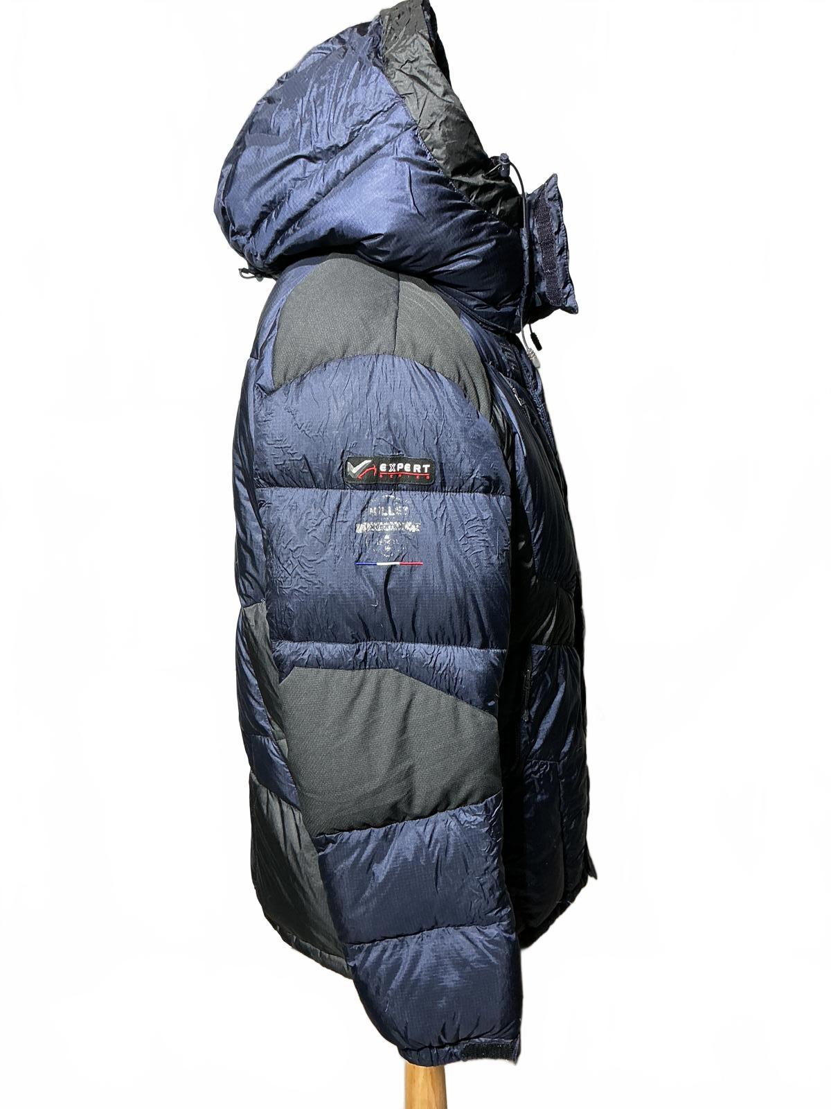 Men's Millet Navy and Black Puffer Jacket with Hood