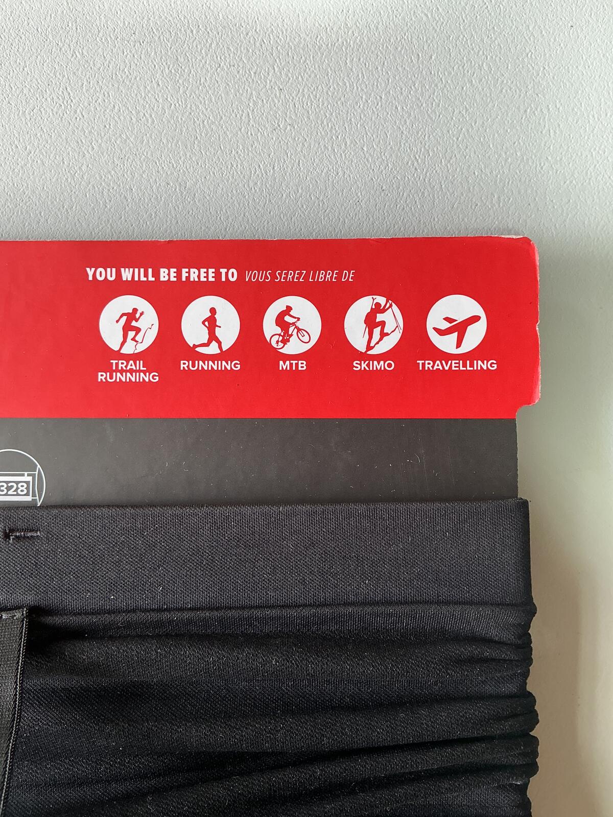 Compressport Free Belt Pro Running Belt Size XL/XXL Black High Capacity