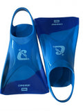 Cressi Pura Silicone Swimming Fins Blue/Azure XS Size 35-38 Ideal Training
