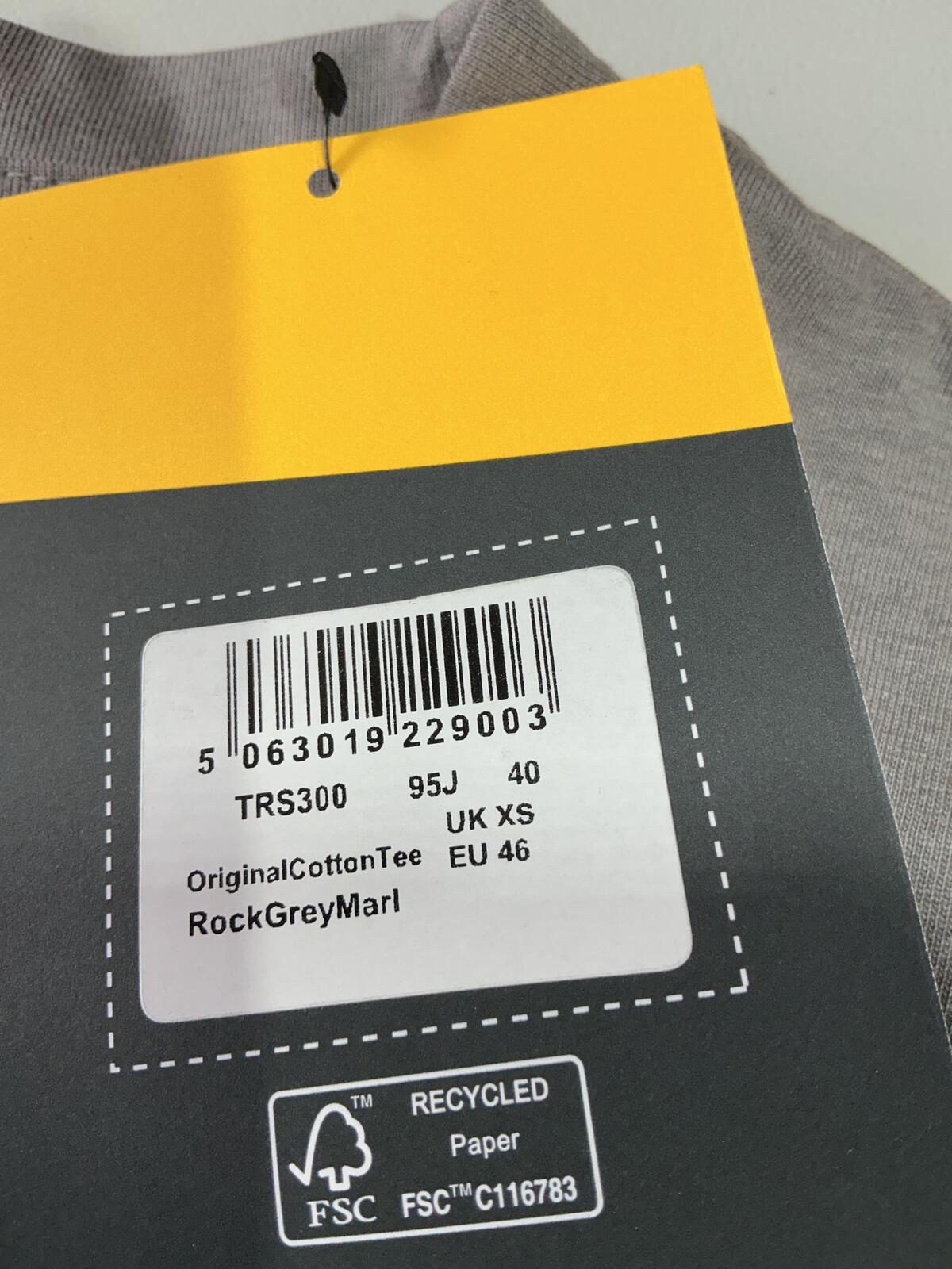 *NEW* Regatta Professional Graphic T-Shirt Grey Marl UK XS EU 46