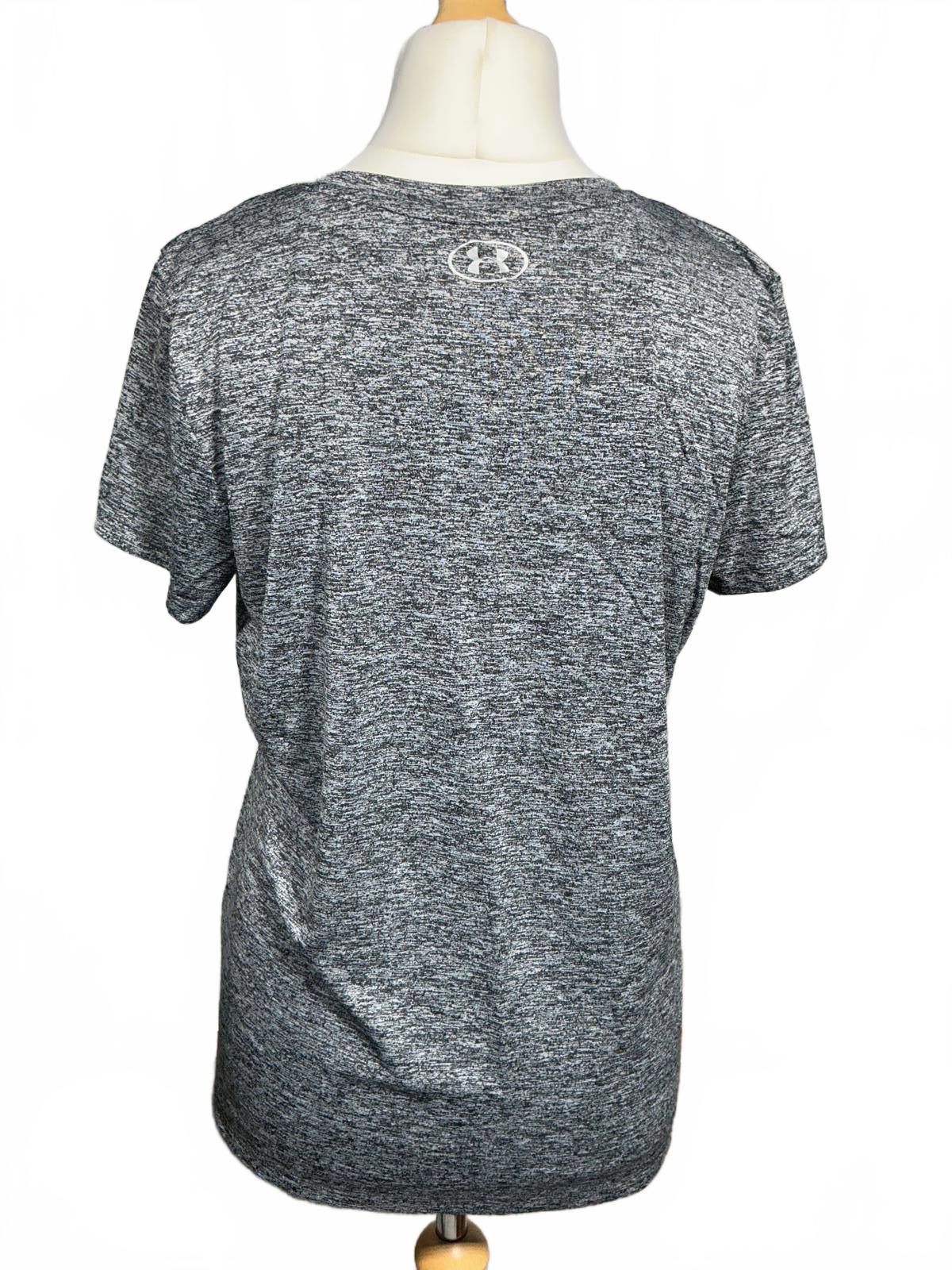 Under Armour  Ladies Grey Activewear T-Shirt