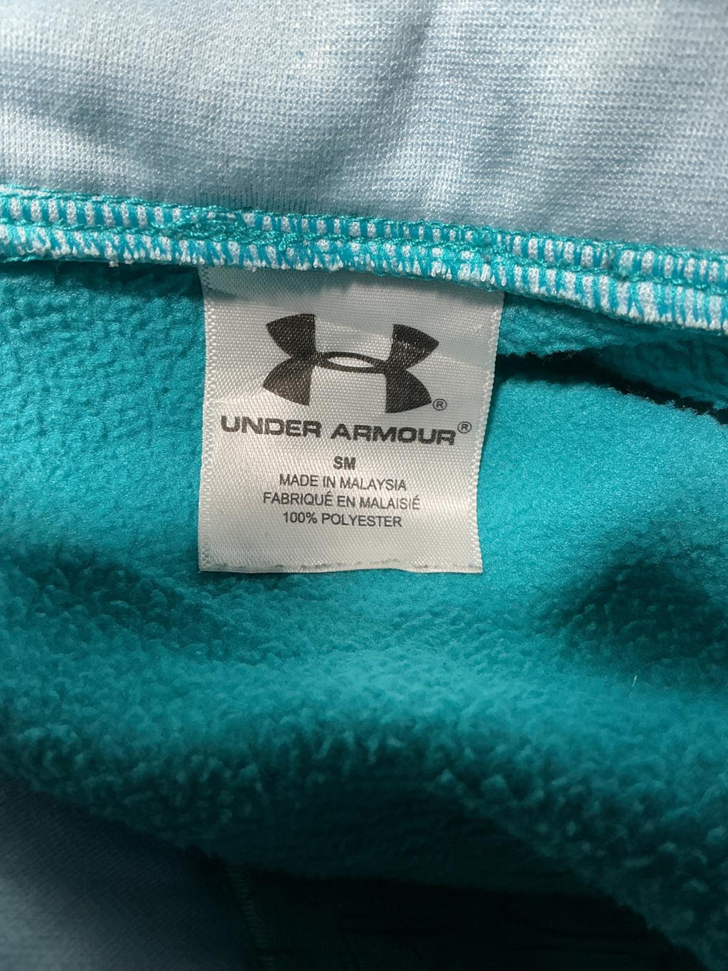 Under Armour Women's Long Sleeve Activewear Top Turquoise Size S