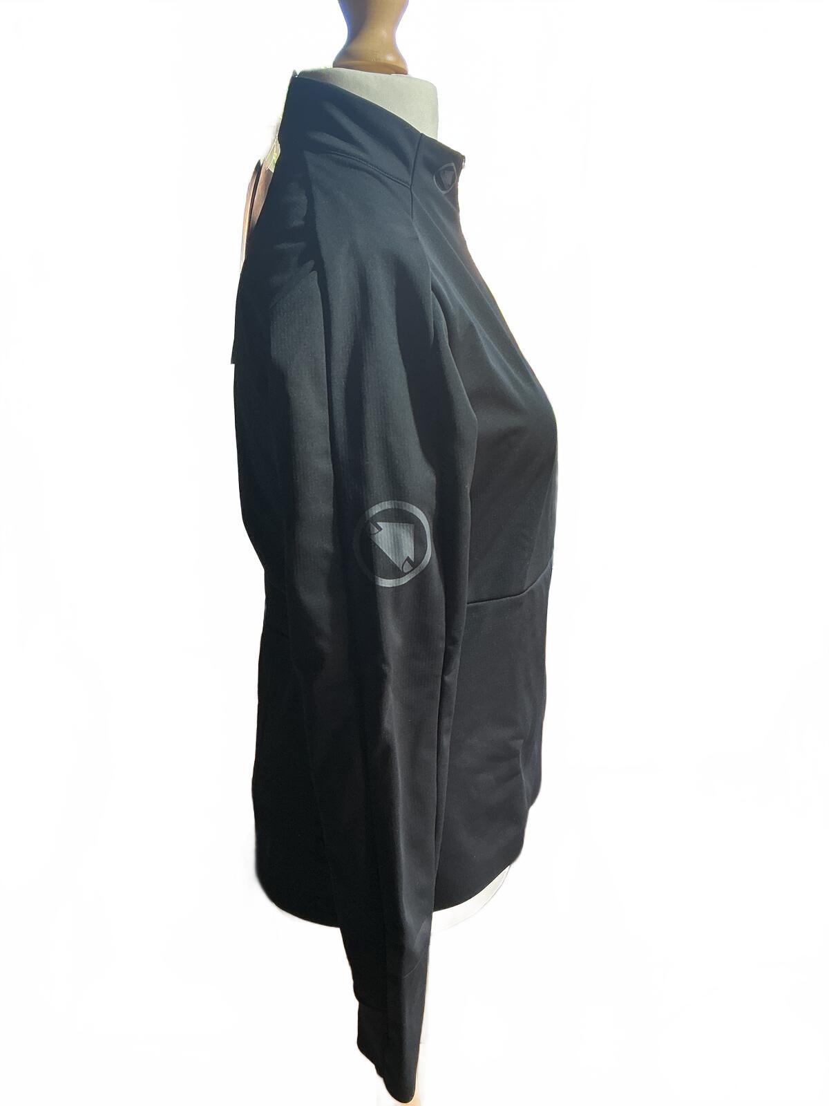 Endura Windchill 2 Women's Black Cycling Jacket Size M Lightweight Softshell