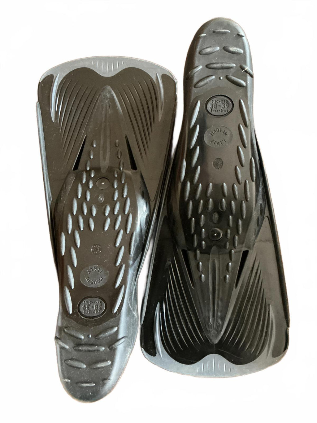 SEAC Speed S Black Snorkeling Fins Size 38-39 UK 5 1/2 - 6 1/2