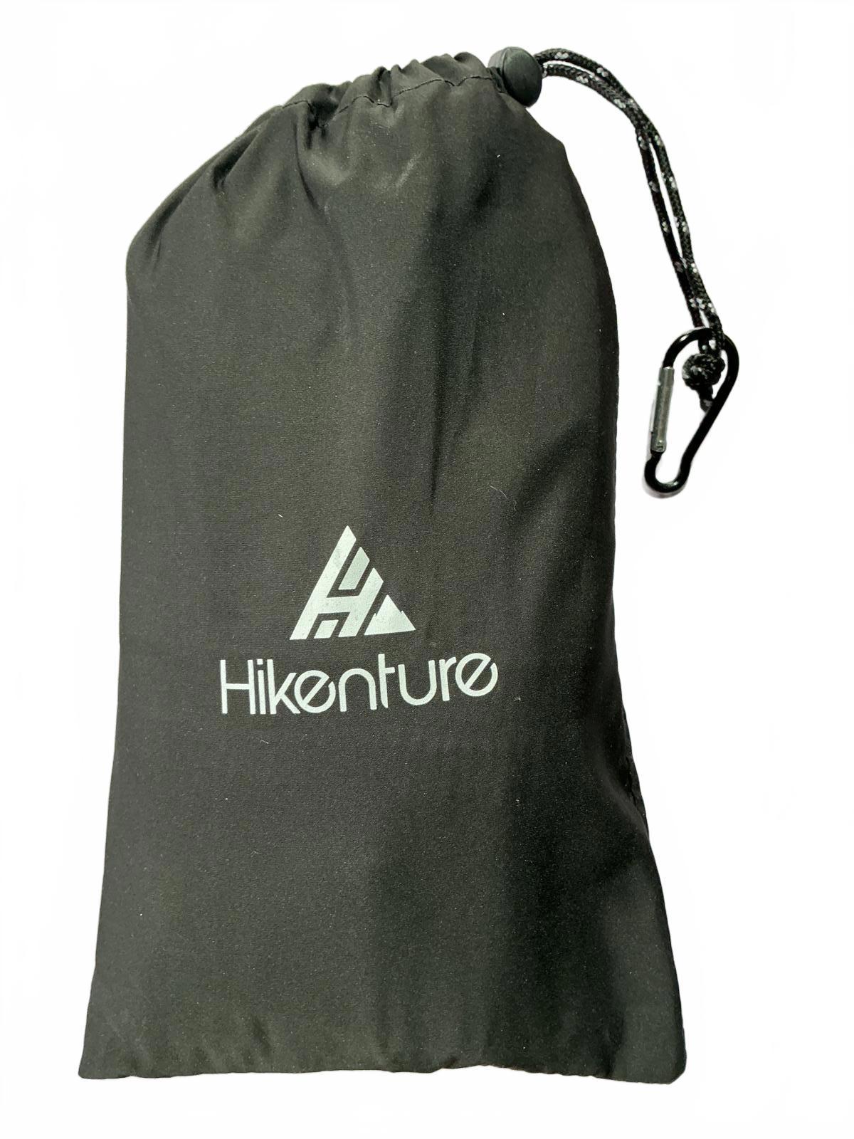 Hikenture Hiking Leg Gaiters with Zipper Black Adjustable