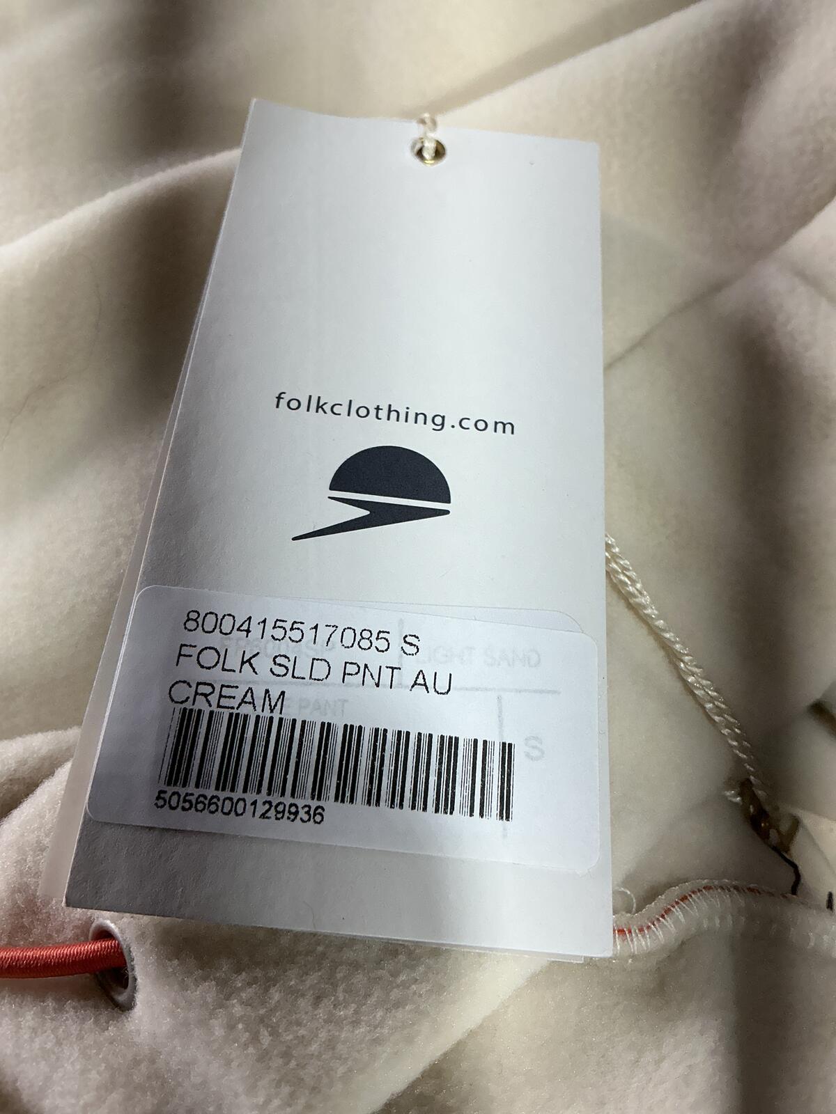 *NEW* Folk x Speedo Cream Colourblock Joggers Size S