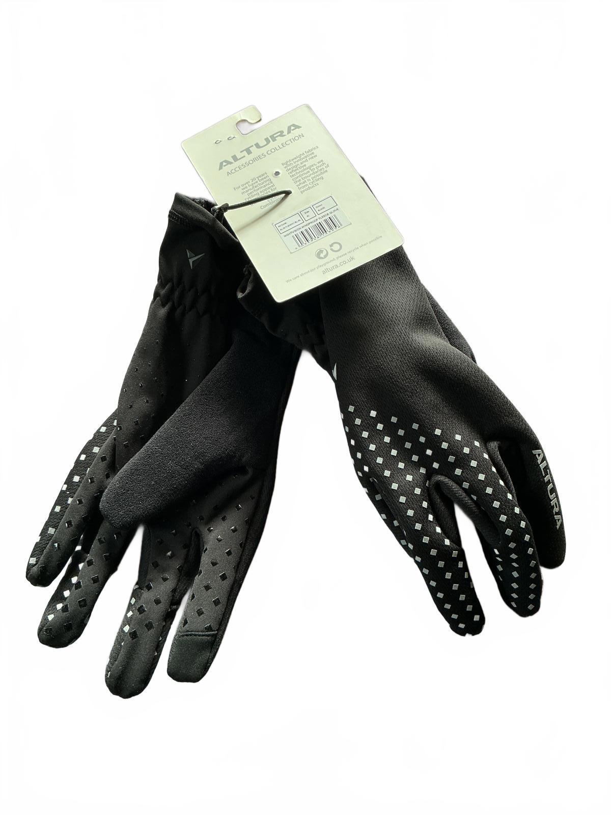 Altura Nightvision Fleece Black Cycling Gloves Size Xl