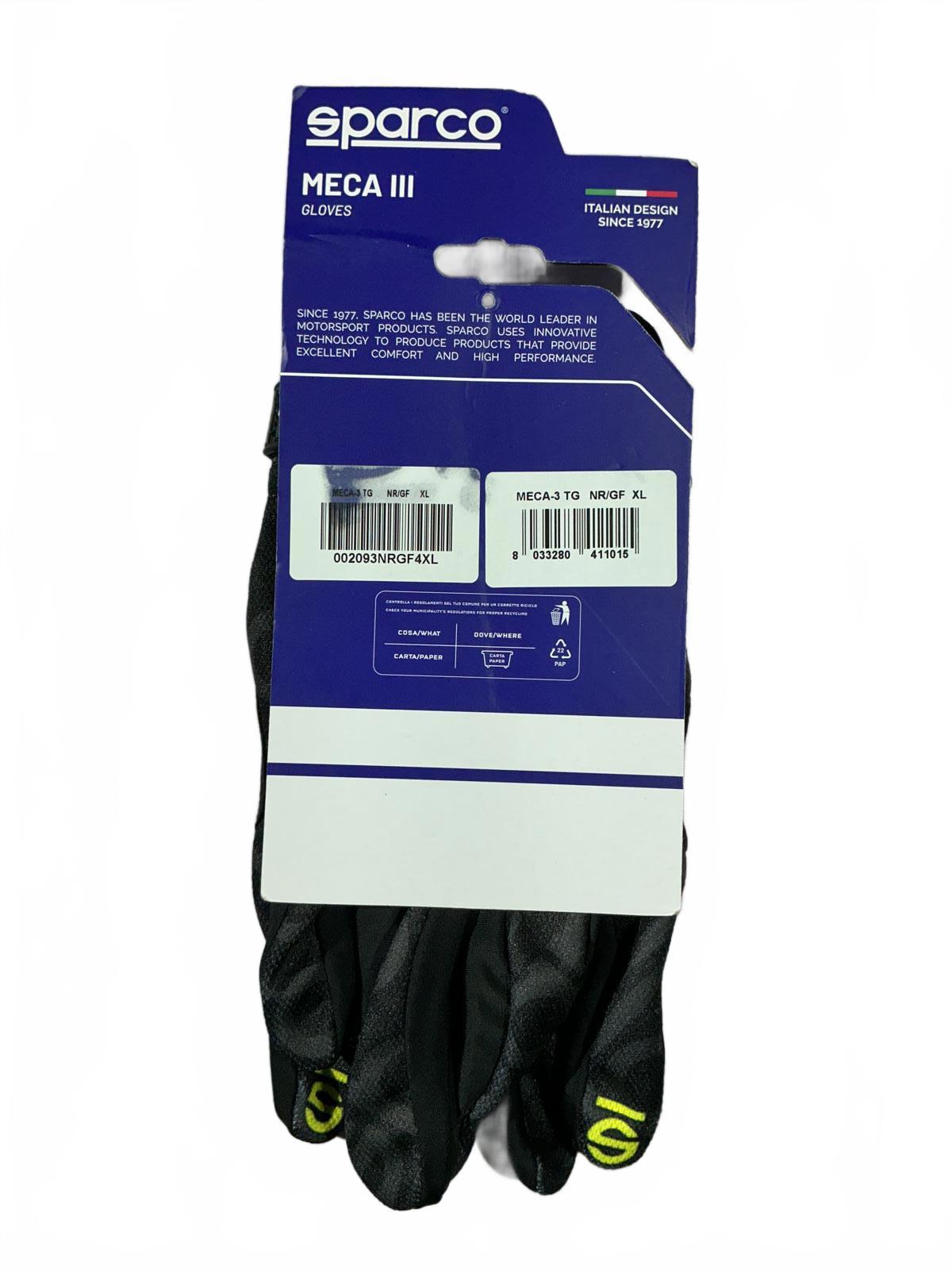 Sparco MECA III Gloves XL