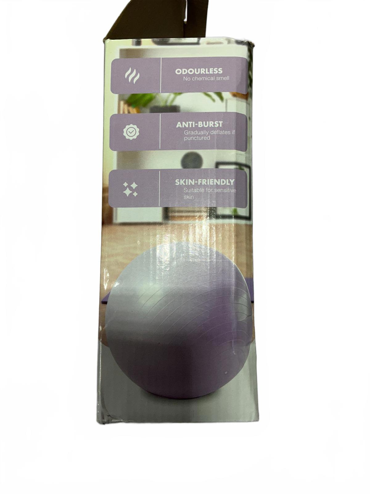 KAYMAN Exercise Ball 65cm Anti-Burst Yoga Ball + Wobble Ball