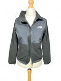 The North Face Women's Fleece and Nylon Jacket Black and Grey