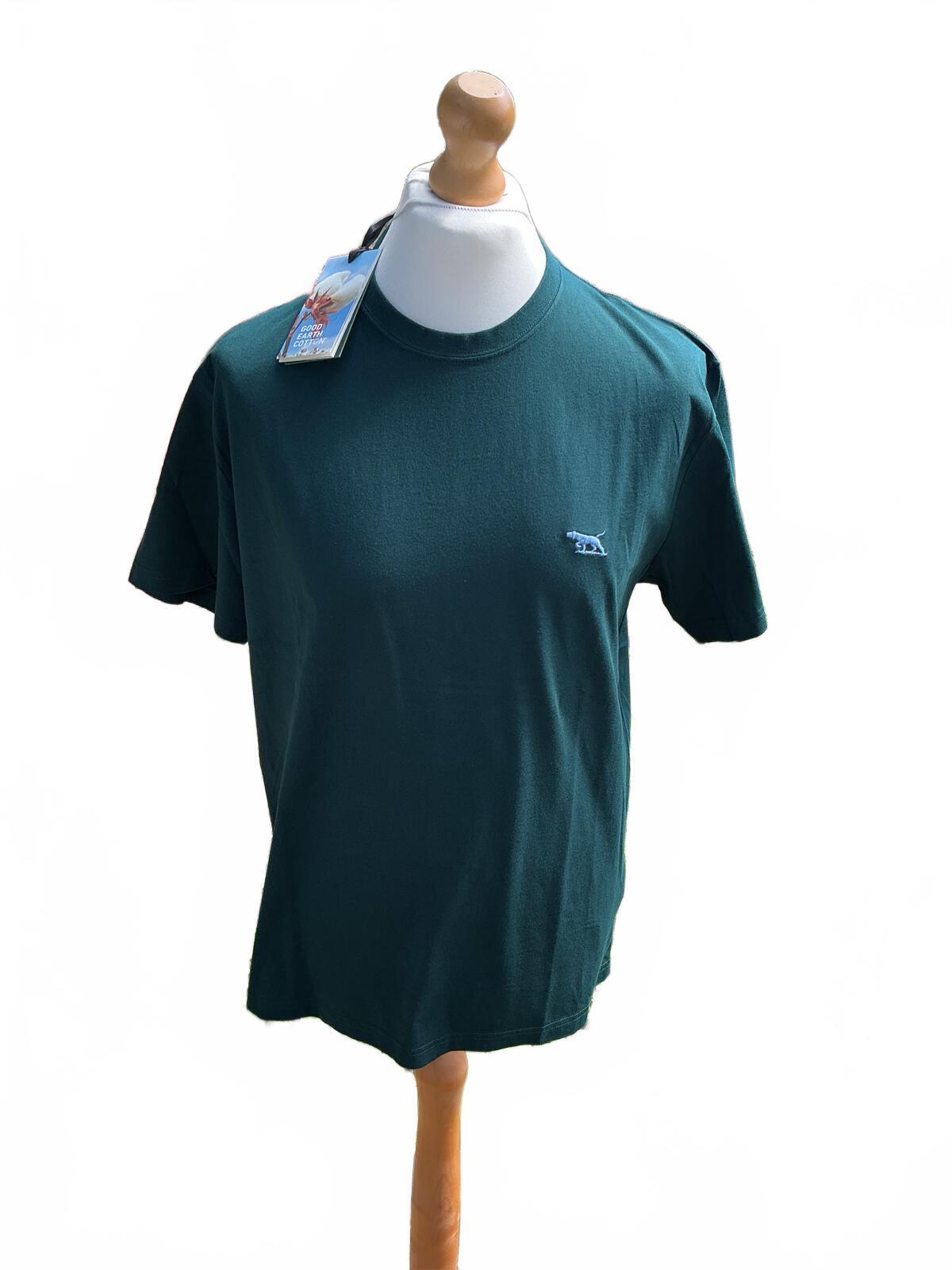 *NEW* Rodd & Gunn Bottle Green T-Shirt Size M Mens Crew Neck Tee