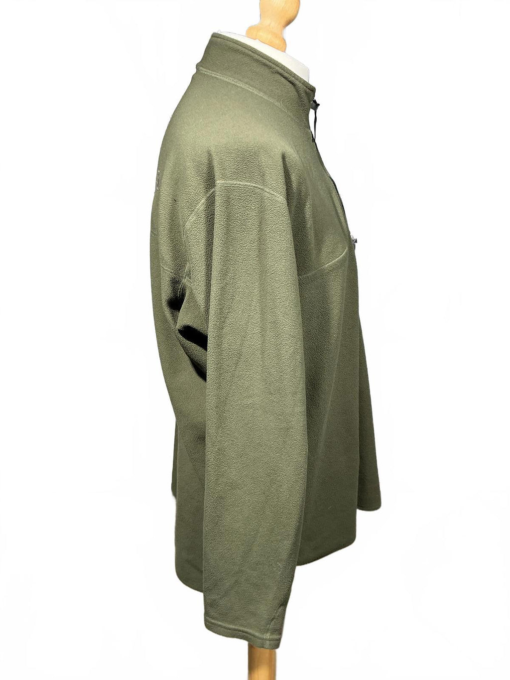 The North Face Olive Green Fleece Hiking Pullover