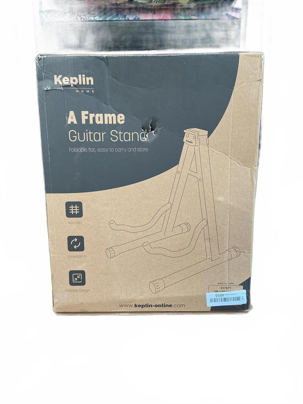 Keplin A Frame Guitar Stand Foldable Flat Size