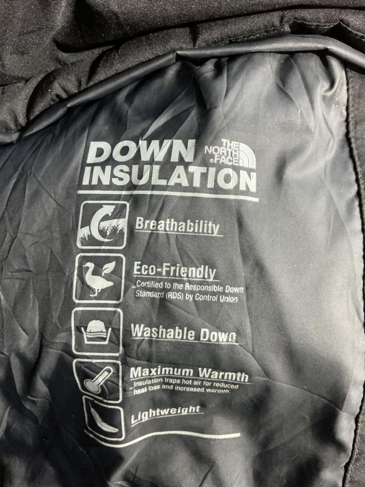 The North Face Men's Black Puffer Jacket with Hood