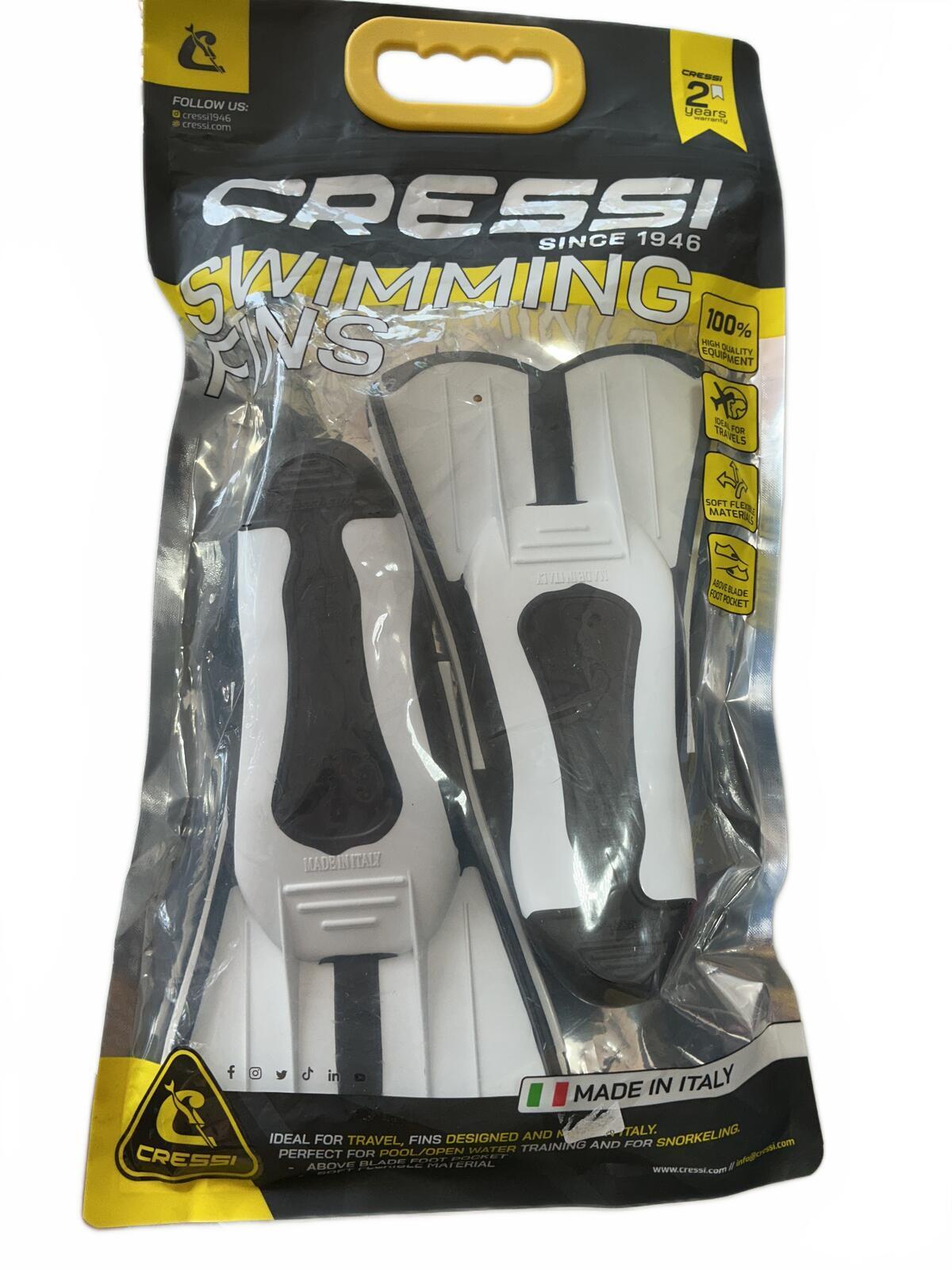 Cressi Rondine Light Kids Swim Fins Size 31-32 / 12.5-13.5 UK