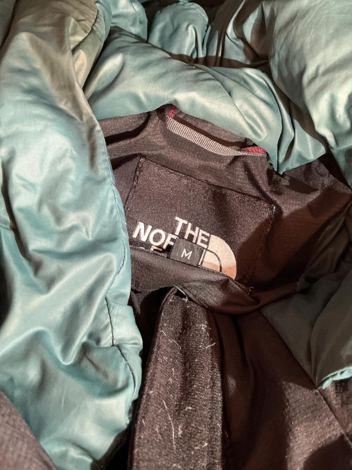 The North Face Men's Black Puffer Jacket with Hood