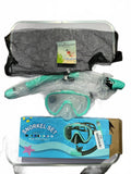 Lealinga Adult Snorkel Set with Mask and Tube - One Size